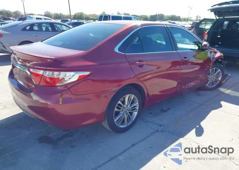 2016 Toyota Camry Se z USA, uszkodzony, nr VIN 4T1BF1FK3GU535148
